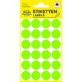 Markierungspunkte, Ø18mm, 96 Stück, leuchtgrün AVERY ZWECKFORM 3174 ZWECKFORM 3174 premanent haftend