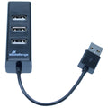 Verteiler USB 2.0, 1:4, bus-gespeist, schwarz MEDIARANGE MRCS502
