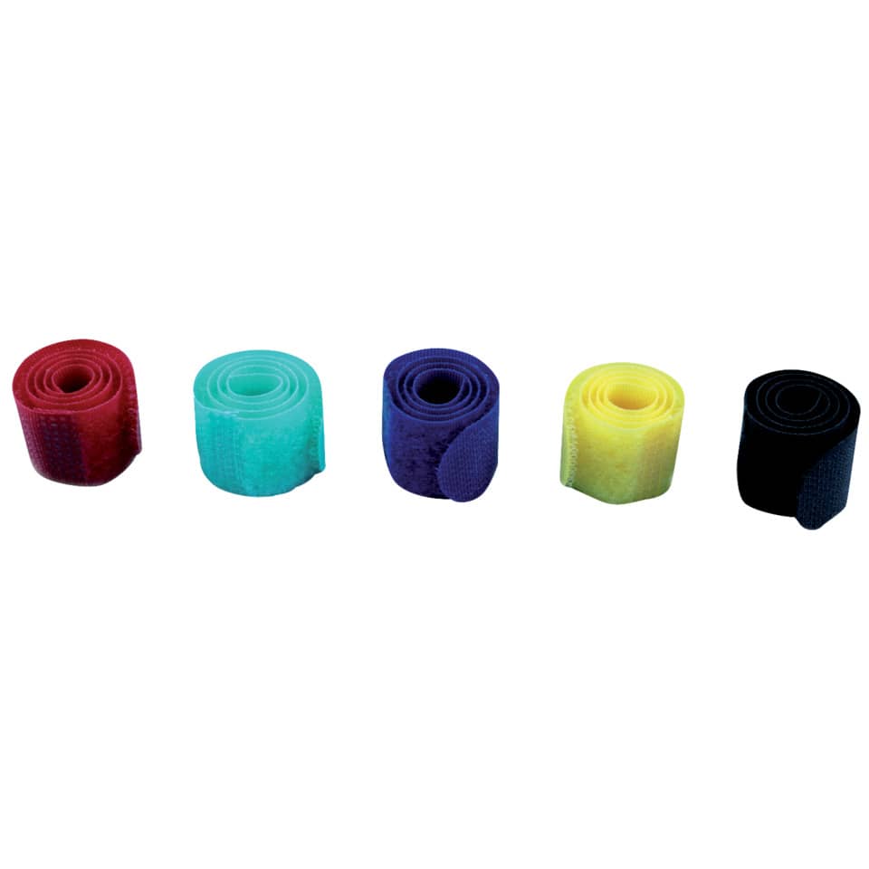 Kabelbinder zum Kletten, 5 Stück, sortiert MEDIARANGE MRCS302 MEDIARANGE MRCS302 z.Kletten