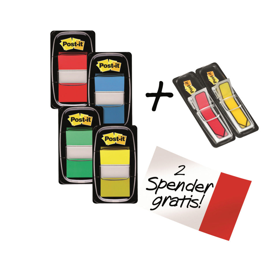 Index Standard Promotion, 4 x Post-it® Index 680 + 2 x Post-it® Index Pfeile gratis POST-IT I680-P6NEW POST I680-P6NEW