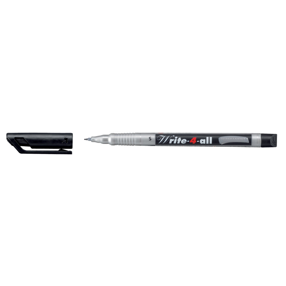 Permanentmarker Write-4-all® Superfein, 0,4mm, schwarz STABILO 166-46 STABILO 166-46 Write-4All