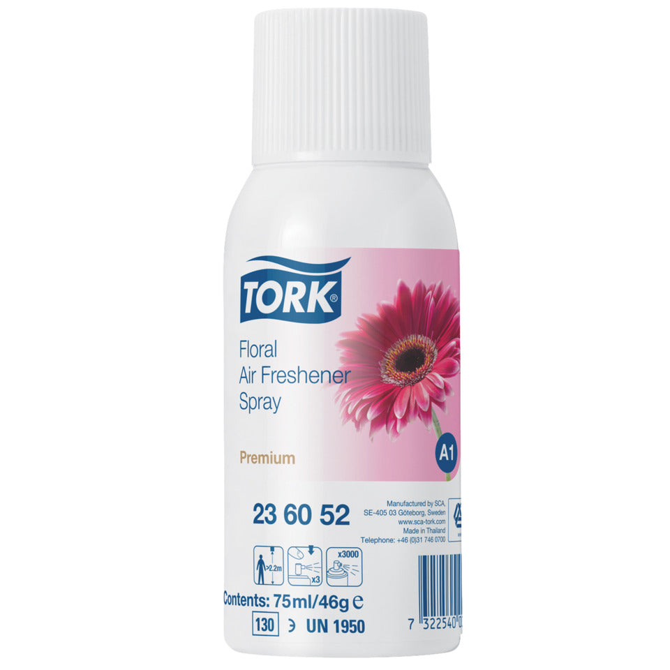 Lufterfrischer Spray, Blütenduft, 75 ml TORK 236052 TORK 236052 Duftpatrone