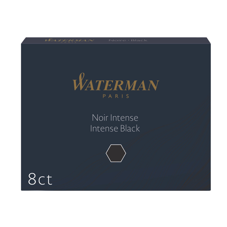 Tintenpatrone, 8 Stück, schwarz WATERMAN S0110850 WATERMAN 200194-S0110850