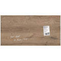 Glas-Magnettafel Artverum, 91x46cm, Design Natural-Wood SIGEL GL258 SIGEL GL258 910x460x15 mm