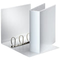 Ringbuch Präsentation, mit Taschen, A4, PP, 4 Ringe, 60 mm, weiss ESSELTE 49706 ESSELTE 49706 4 Ring