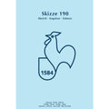 Skizzenblock, A3, 190g/m², 50 Blatt, neutral HAHNEMÜHLE 60127434