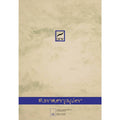 Briefblock, A4, 90g/m², 40 Blatt, blanko, chamois marmor DFW 880100 DFW 880100 40Bl.unlin.Marmor