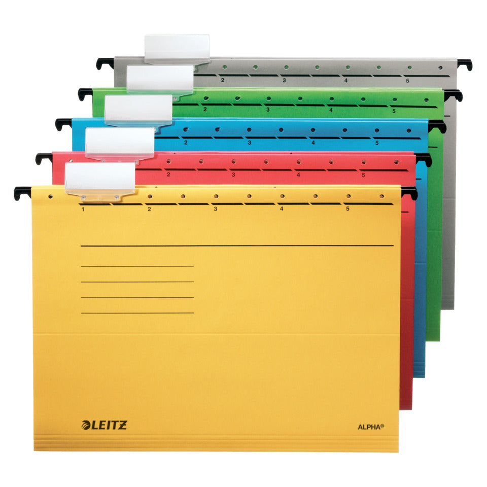 Hängemappe ALPHA®, A4, 275g/m², rot LEITZ 1985-00-25