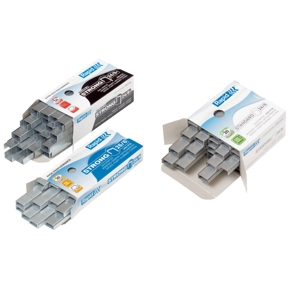 Heftklammern 23/17mm Strong, verzinkt, 1000 Stück RAPID 24870300 RAPID 24870300  1000St Strong