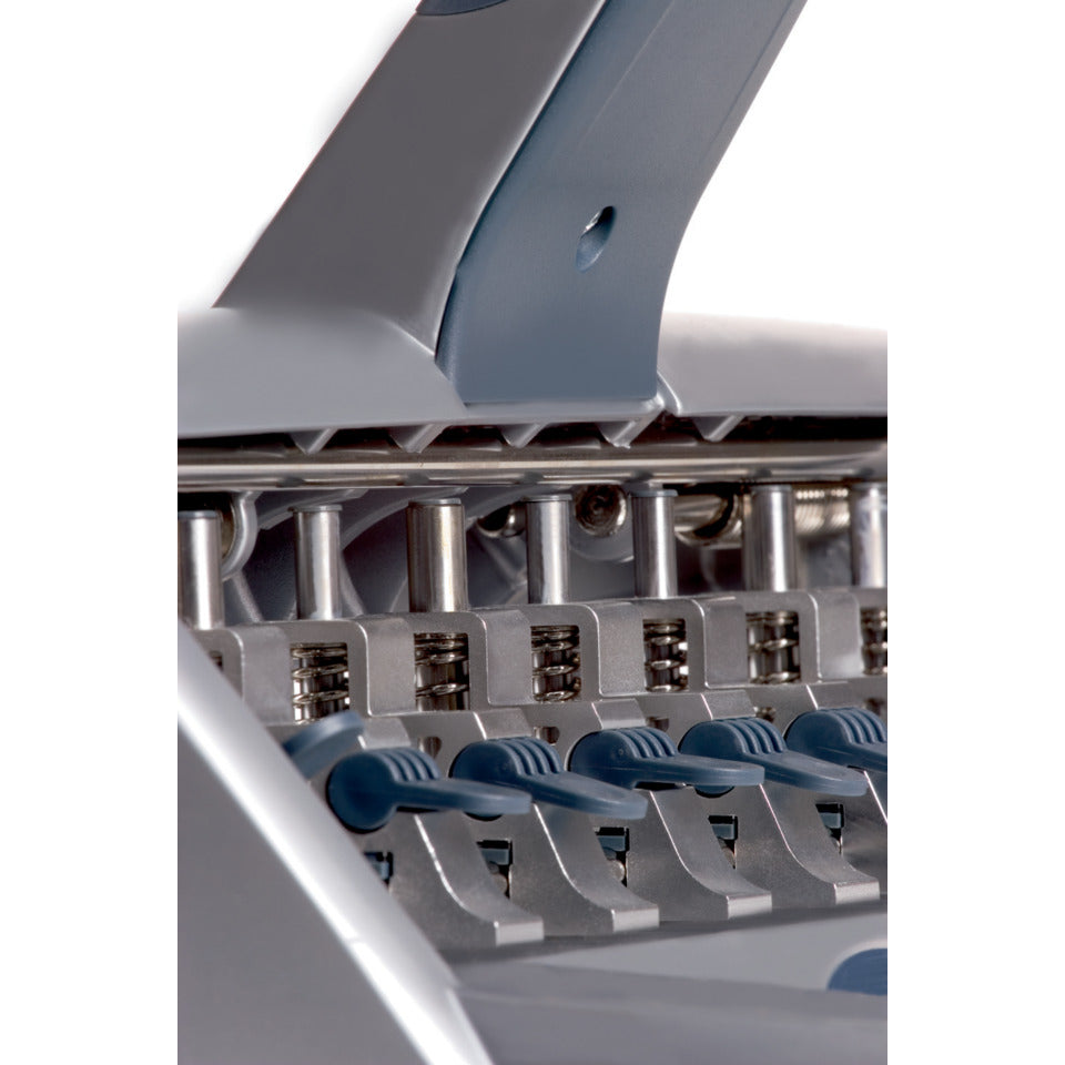 Mehrfachlocher Akto®, 30 Blatt, Anschlagschiene, Aluminium, silber LEITZ 5114-00-84