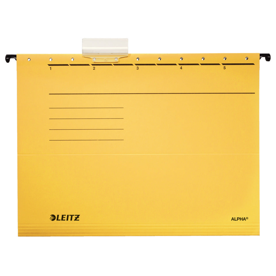 Hängemappe ALPHA®, A4, 275g/m², gelb LEITZ 1985-00-15 LEITZ 1985-00-15   Mappe