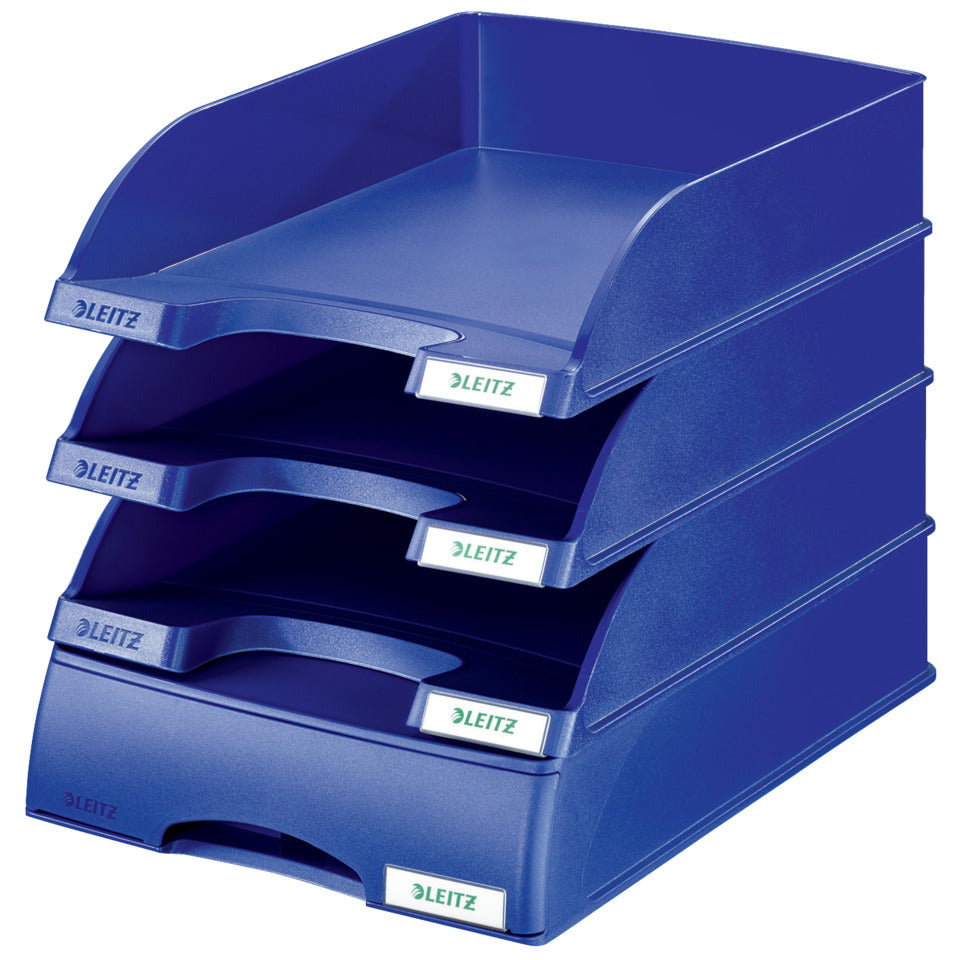 Briefkorb Standard Plus, A4, Polystyrol, blau LEITZ 5227-00-35