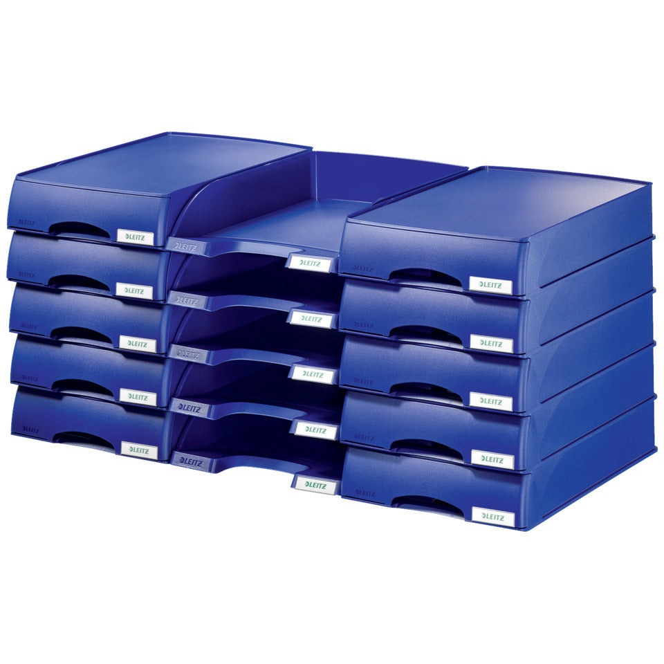 Briefkorb Standard Plus, A4, Polystyrol, blau LEITZ 5227-00-35