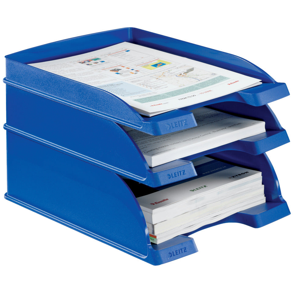 Briefkorb Standard Plus, A4, Polystyrol, blau LEITZ 5227-00-35