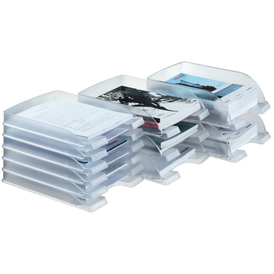 Briefkorb Standard Plus, A4, Polystyrol, frost LEITZ 5227-00-03