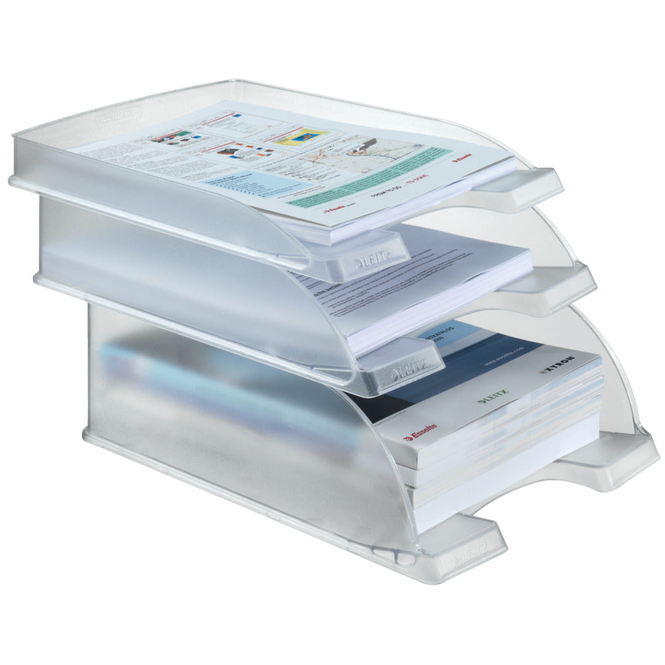 Briefkorb Standard Plus, A4, Polystyrol, frost LEITZ 5227-00-03