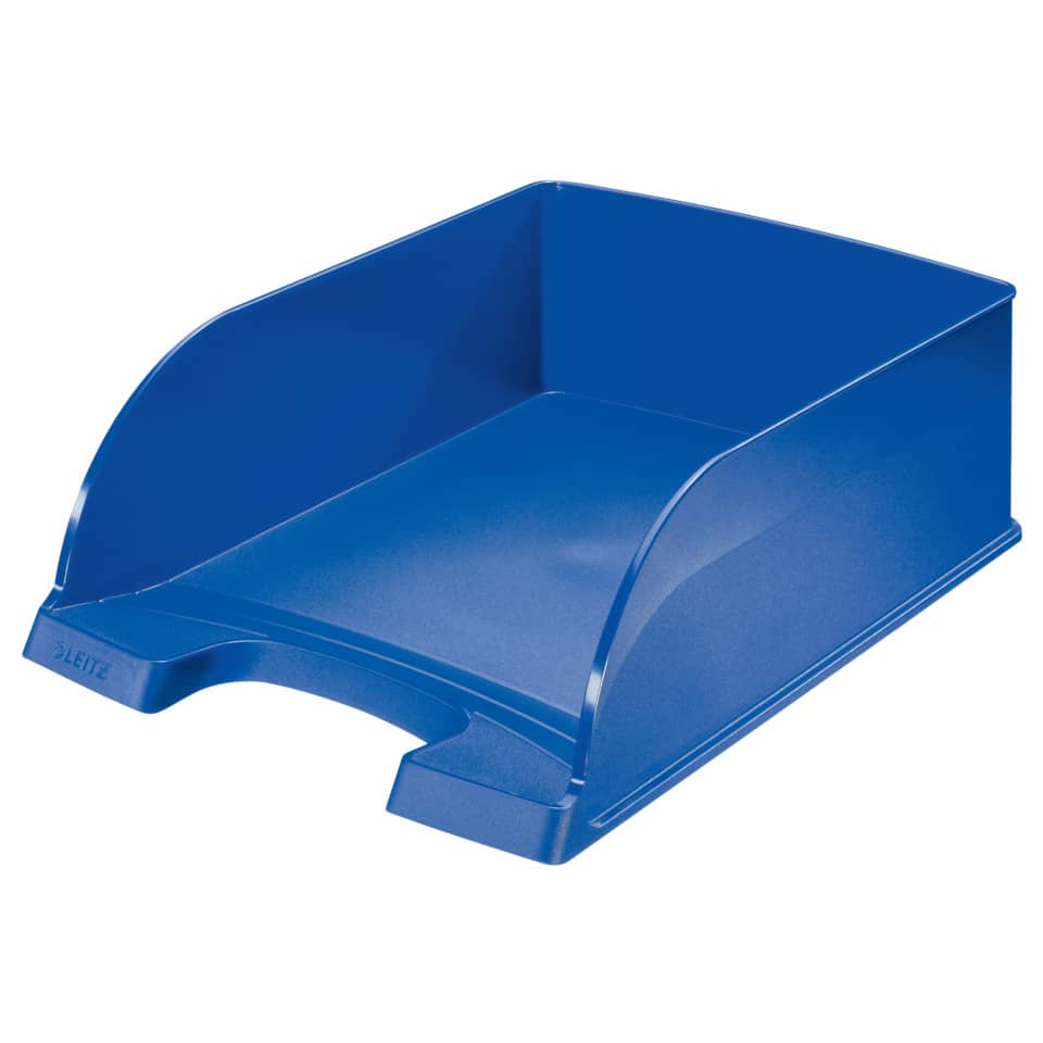 Briefkorb Jumbo Plus, A4, extra hoch, Polystrol, blau LEITZ 5233-00-35
