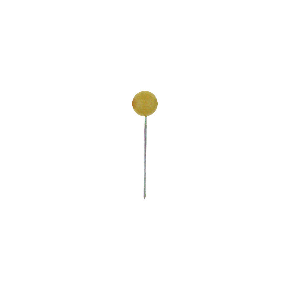 Landkartennadel, Polystyrol (PS)-Kopf, 16 mm, Ø 5 mm, gelb, 100 Stück ALCO 613 ALCO 613  L.16mm  100St