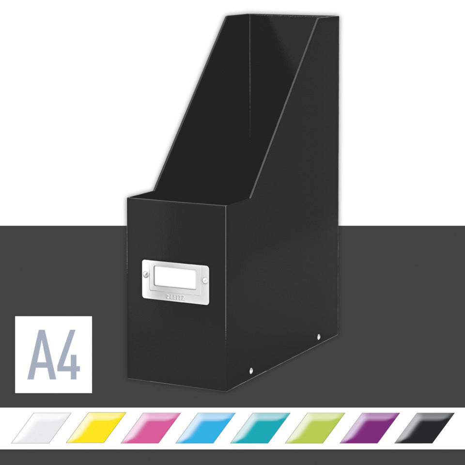 Stehsammler Click & Store WOW, A4, Graukarton, schwarz LEITZ 6047-00-95 LEITZ 6047-00-95 Click&Store