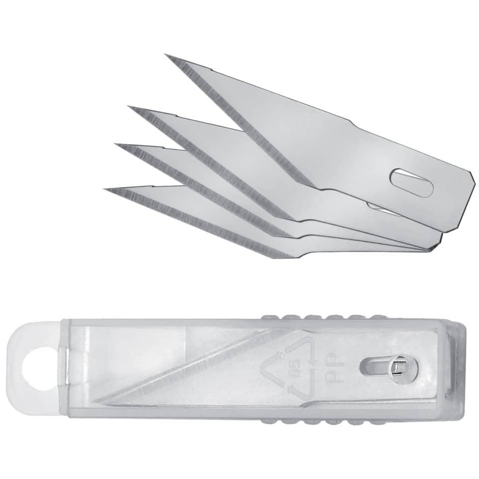Ersatzklinge für Skalpell Titanium, 5 Stück, silber WESTCOTT E-30404 00