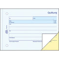 Quittung Kleinunternehmer ohne MwSt., A6 quer, selbstdurchschreibend, 2x40 Blatt AVERY ZWECKFORM 1742 ZWECKFORM 1742 o.Mwst Nachw.