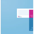 Spaltenbuch mit Kopfleiste 277×297 mm, 80 Seiten, Spaltenschema, Karton, magenta/hellblau KÖNIG & EBHARDT 8611081 K+E 86-11081 Karton Kopfl.