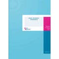 Waren- und Rechnungseingangsbuch A4, 80 Seiten, Karton, magenta/hellblau KÖNIG & EBHARDT 8610661 K+E 86-10661 Kart.6SP Kopfl.