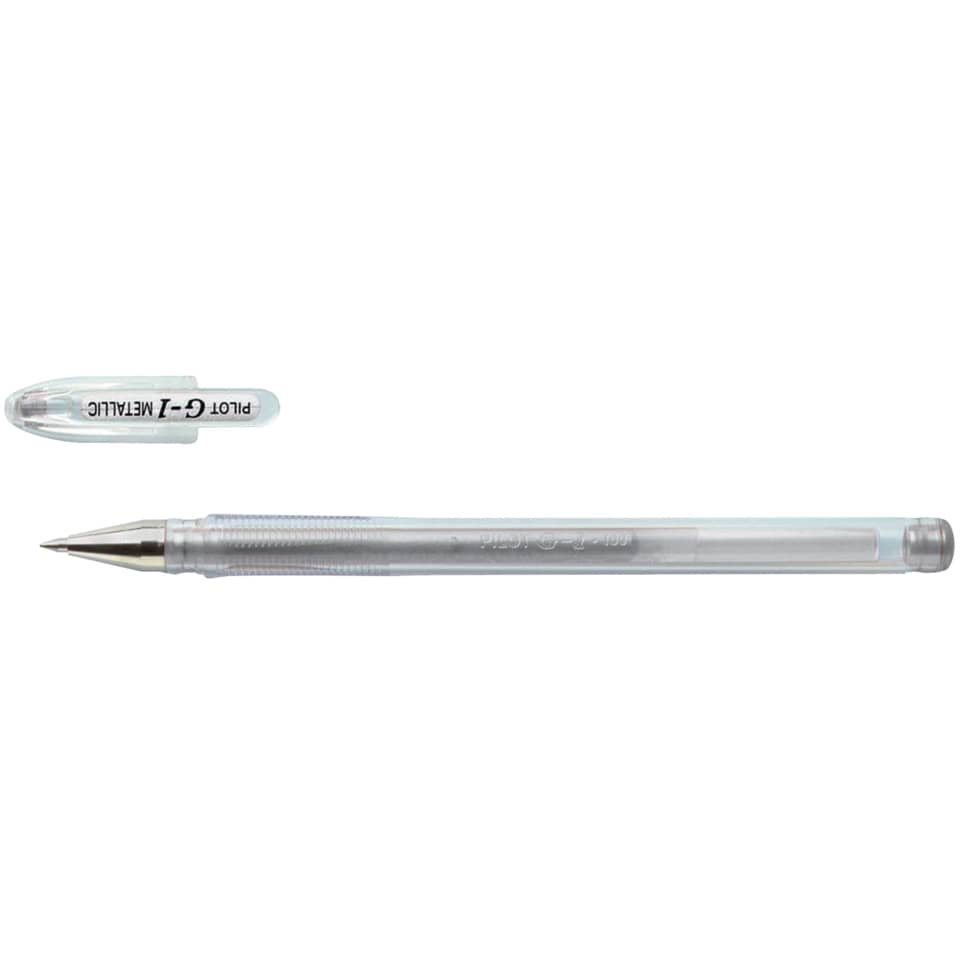 Gelschreiber G1-7 Metallic, 0,4mm, silber PILOT 2607054 PILOT 2607054 BL-G1-7T-SI