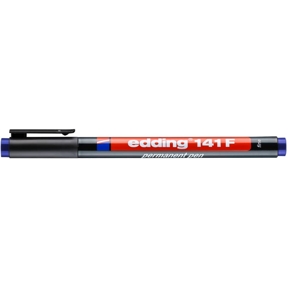 Permanentmarker 141F, 0,6mm, blau EDDING 4141003 EDDING 4-141-003 permanent