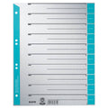 Trennblatt, A4, Karton, farbig bedruckt, hellblau, 100 Stück LEITZ 1652-00-30 LEITZ 1652-00-30 100ST ungeöst
