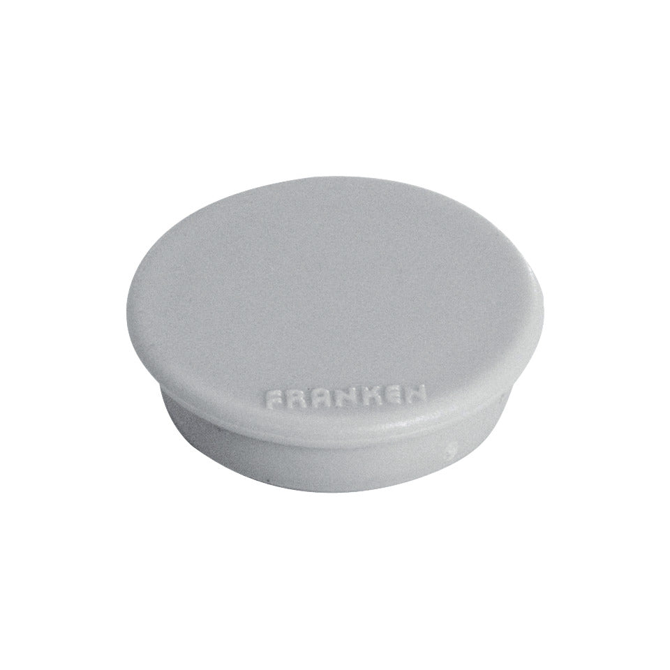 Magnet rund, 13 mm, 100 g, 10 Stück, grau FRANKEN HM10 12 FRANKEN HM10 12   D13 mm