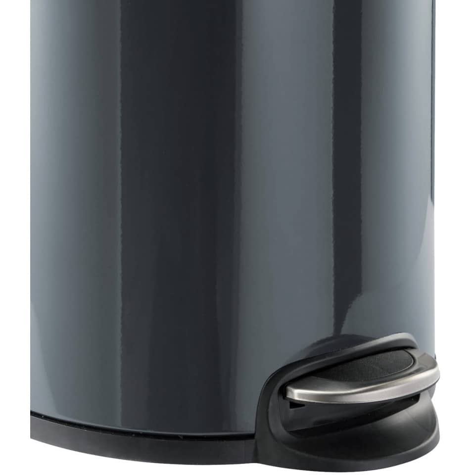Treteimer rund, 5L, Edelstahl, anthrazit DURABLE 3410 58 DURABLE 3410 58 Metall