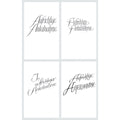 Trauerkarte, 10er Box, sortiert  81-2095 81-2095   Schrift