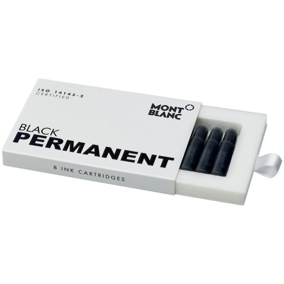 Tintenpatrone dokumentenecht, 8 Stück, schwarz MONT BLANC MB128209 MONTBLANC MB128209 Doku Echt