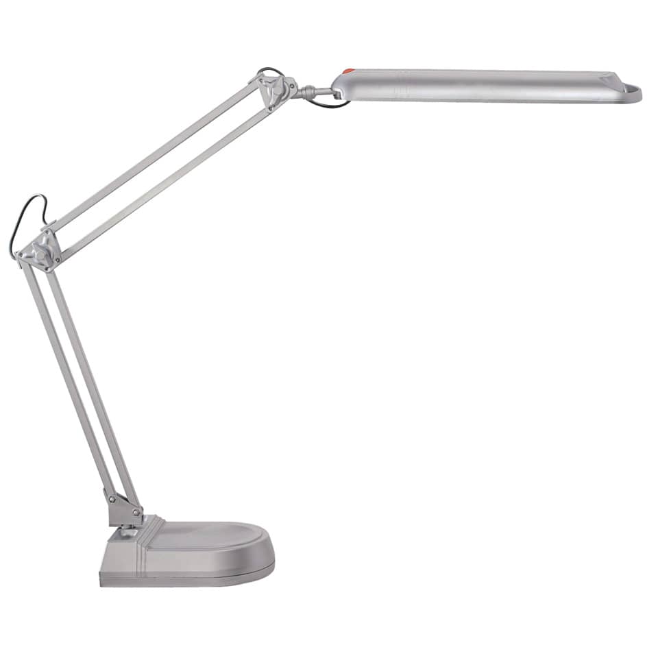 LED-Tischleuchte MAULatlantic, Standfuß, 6500 Kelvin, silber MAUL 82036 95 MAUL 82036 95 atlantic