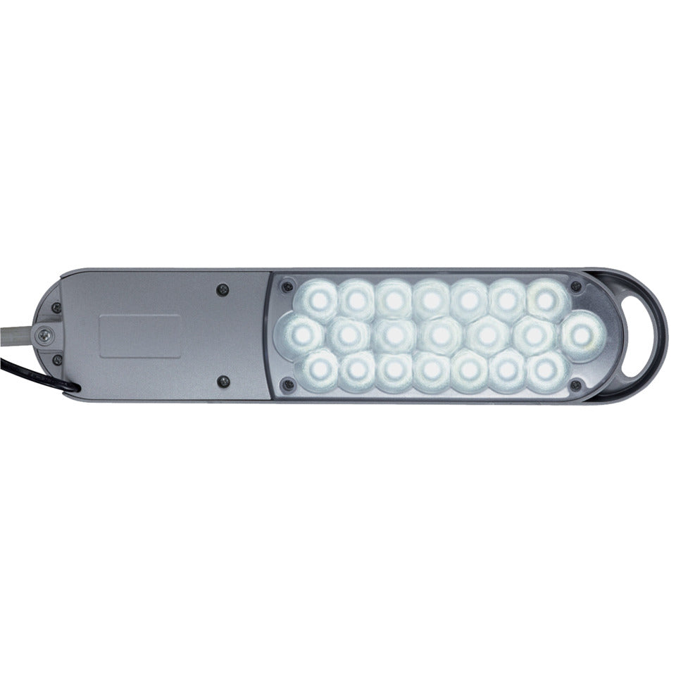 LED-Tischleuchte MAULatlantic, Klemmfuß, 6500 Kelvin, silber MAUL 82035 95 MAUL 82035 95 atlantic