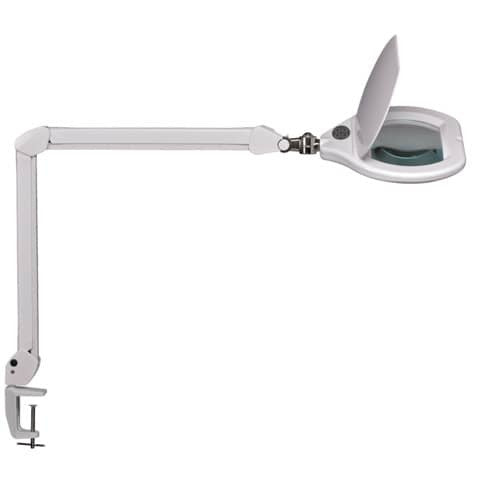 LED-Lupenleuchte MAULcrystal, dimmbar - weiß