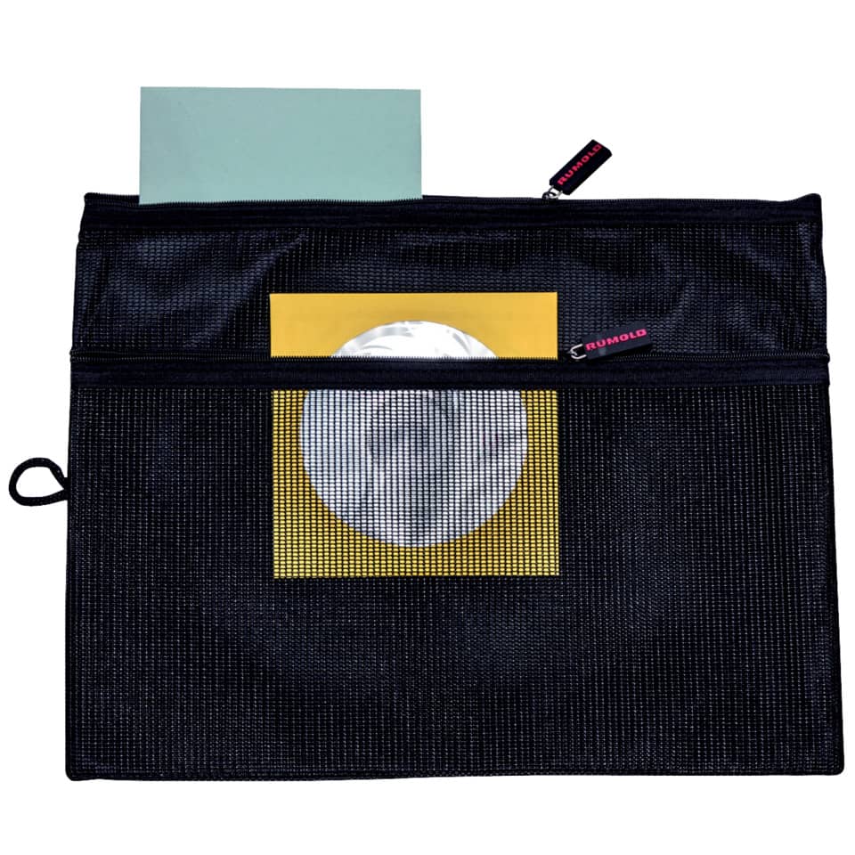 Kleinkrambeutel Mesh Bag A4 schwarz RUMOLD 378634