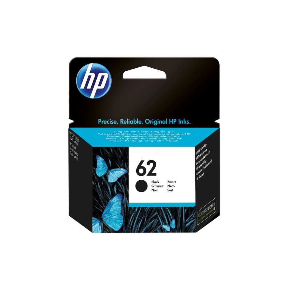 Inkjetpatrone Nr. 62 schwarz HP C2P04AE