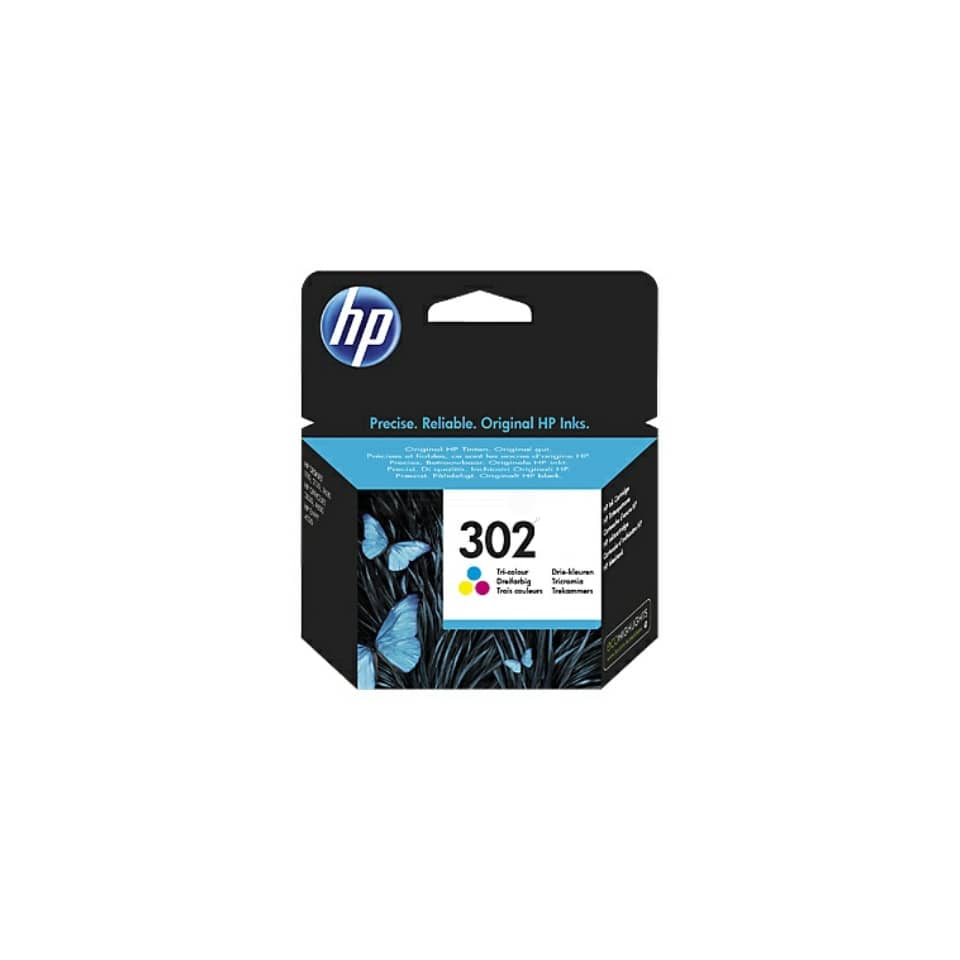 Inkjetpatrone Nr. 302 3-farbig HP F6U65AE