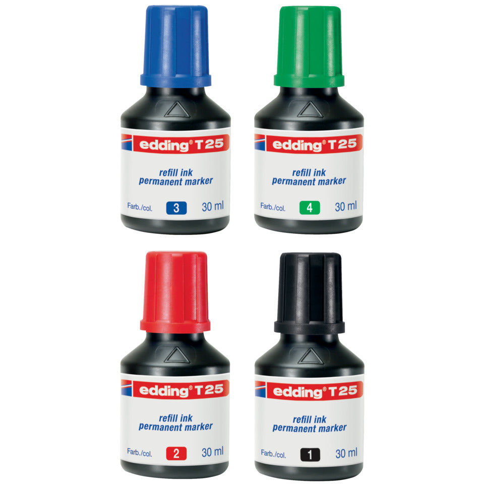 Nachfülltinte Permanentmarker, 30ml, blau EDDING 4-T25003 EDDING T25-003