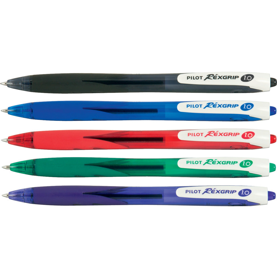 Kugelschreiber Réxgrip M, 0,4mm, schwarz PILOT 2047701 PILOT BRG-10M-BB-BG 2047701