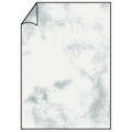 Blatt Paperado, A4, 100g/m², grau marmora RÖSSLER 16400114 RÖSSLER 16400114   210x297mm gerippt