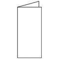 Briefkarte Paperado, DLhd, 220g/m², weiß RÖSSLER 16400309 RÖSSLER 16400309   100x210mm grippt