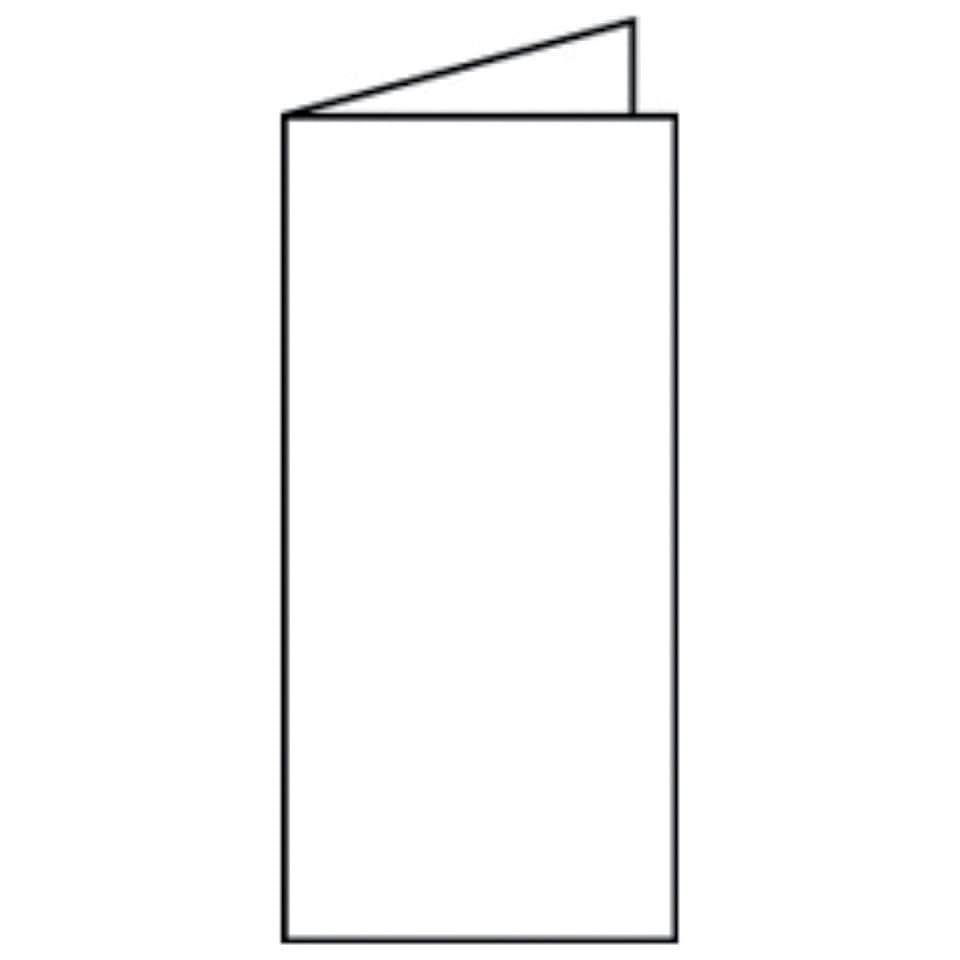 Briefkarte Paperado, DLhd, 220g/m², weiß RÖSSLER 16400309 RÖSSLER 16400309   100x210mm grippt