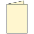 Briefkarte Paperado, A5hd, 220g/m², chamois RÖSSLER 16401008 RÖSSLER 16401008   148x210mm gerippt