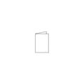 Briefkarte Paperado, A5hd, 220g/m², planliegend, weiß RÖSSLER 16401009 RÖSSLER 16401009   148x210mm gerippt