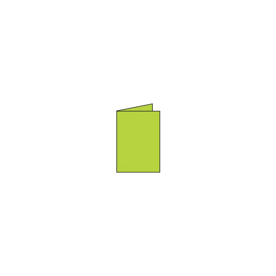 Briefkarte Paperado, A5hd, 220g/m², maigrün RÖSSLER 16401022 RÖSSLER 16401022   148x210mm gerippt