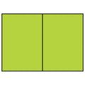 Briefkarte Paperado, A6hd, 220g/m², planliegend, maigrün RÖSSLER 16407022 RÖSSLER 16407022  105x148mm gerippt