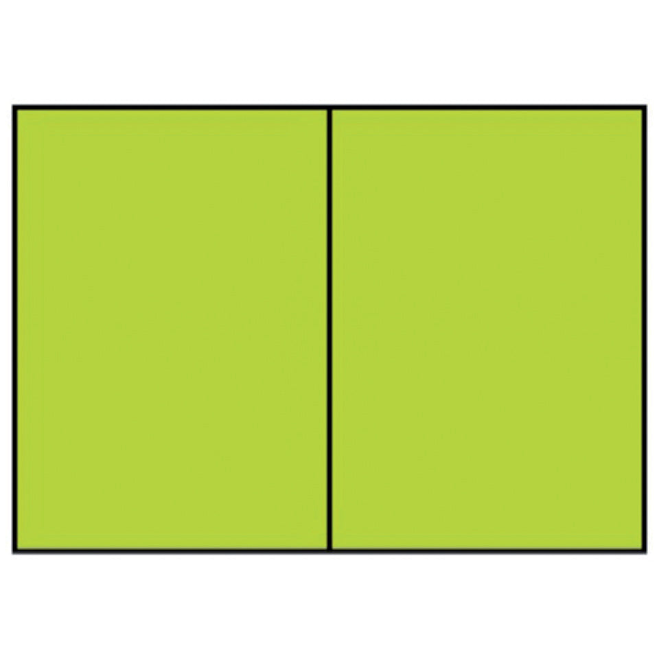 Briefkarte Paperado, A6hd, 220g/m², planliegend, maigrün RÖSSLER 16407022 RÖSSLER 16407022  105x148mm gerippt